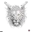 A realistic portrait of Chris Cornell (lead singer of Soundgarden) tattoo design idea