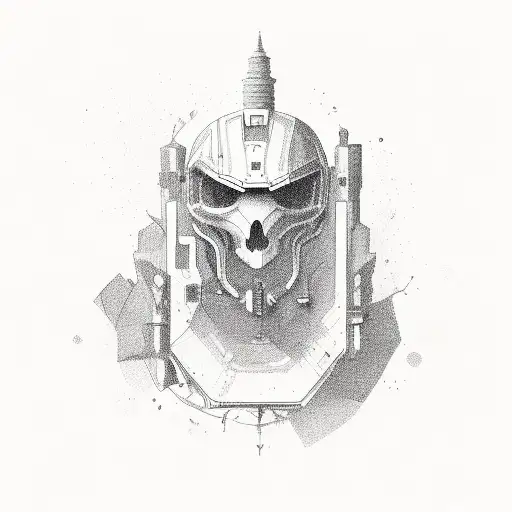mobile repair tattoo design idea