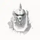 mobile repair tattoo design idea