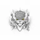 mobile repair tattoo design idea