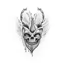 Bleeding Black Heart tattoo design idea
