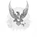 A map of Hungary with lyrics from Eminem's songs as the borders tattoo design idea