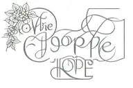 the word hope written tattoo design idea