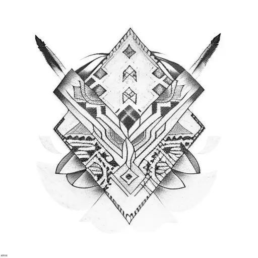 native american tattoo design idea