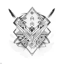 native american tattoo design idea