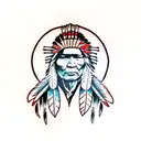 native american tattoo design idea