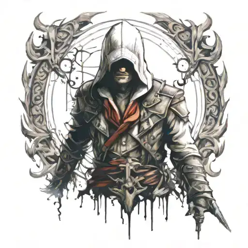 assassin's creed tattoo design idea