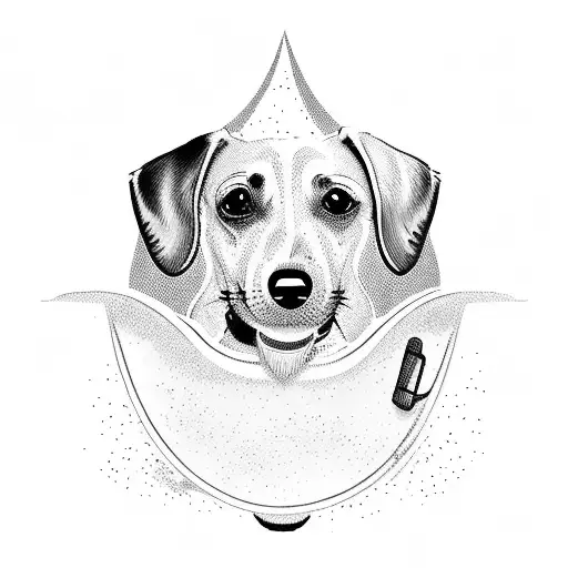 surfing,  wiener dog, snowboarding, forklift tattoo design idea
