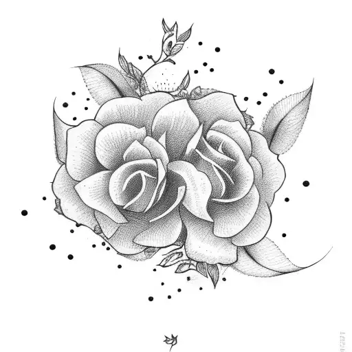 henna thigh tattoo with flowers tattoo design idea
