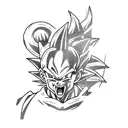 dragon ball Z  tattoo design idea