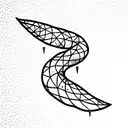 icicle  tattoo design idea