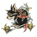 playing 4 keeps tattoo design idea