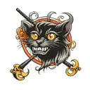 playing 4 keeps tattoo design idea