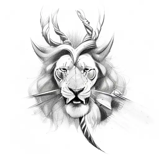 strength Braveheart  tattoo design idea