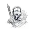 strength Braveheart  tattoo design idea