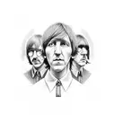 Elliott Smith, The Beatles, Family, Creativity tattoo design idea