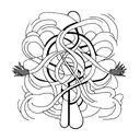 Figure 8 Elliott Smith, Abbey Road The Beatles, Music creativity tattoo design idea