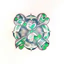 4 Leaf Clover tattoo design idea