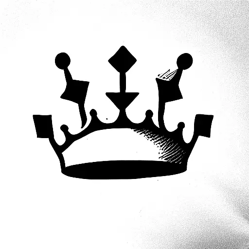 King's Crown tattoo design idea