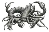 facehugger tattoo tattoo design idea