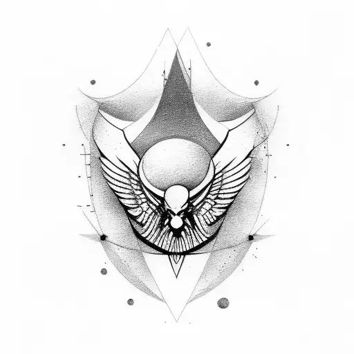 Cardinal Virtues tattoo design idea