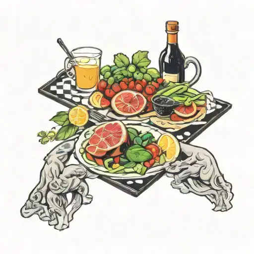 Scenes from an Italian restaurant by Billy Joel Yisela tattoo design idea