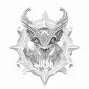 Mediterranean history and culture tattoo design idea