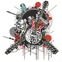 mariachi tattoo design idea