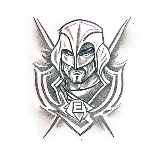 Ezio auditore tattoo design idea