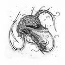 hydra 3 head tattoo design idea