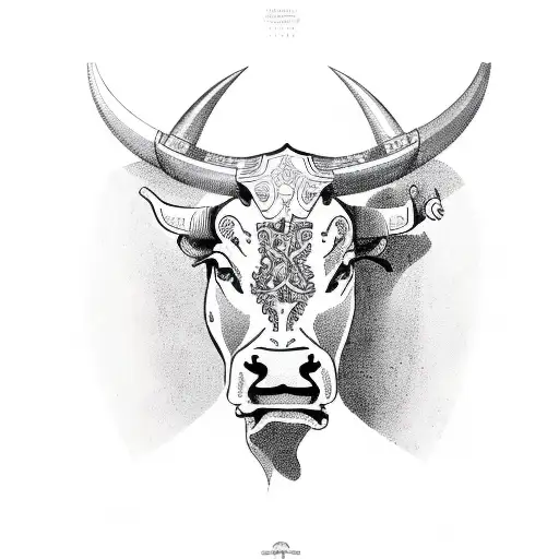 Spanish bull with a Dutch tint tattoo design idea