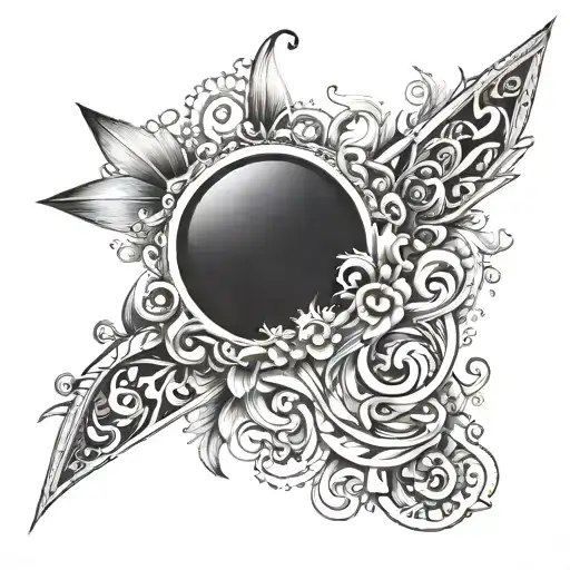 author concentrate on writing tattoo design idea