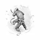 Brazilian Jiu Jitsu tattoo design idea