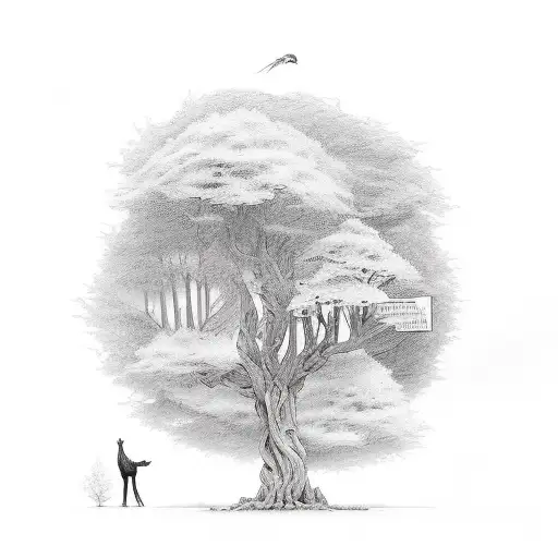 brooks Levi Zack Pam family tree tattoo design idea