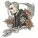 eminem tattoo design idea