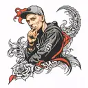 eminem tattoo design idea