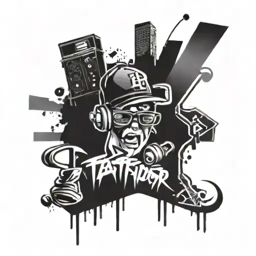 11 , hip hop , graffiti style tattoo tattoo design idea
