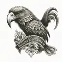 Loyalty, Honor, Respect tattoo design idea