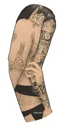 Software code wrapping around arm  tattoo design idea