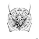 Sagittarius  tattoo design idea