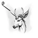 Sagittarius  tattoo design idea