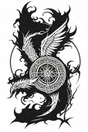 Elden Ring logo tattoo design idea