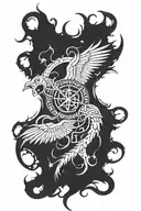 Elden Ring logo tattoo design idea