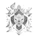 Orion constellation tattoo design idea