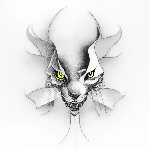 Represents shapes of people you want but you have to let them go tattoo design idea
