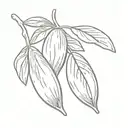 Almonds tattoo design idea