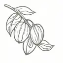 Almonds tattoo design idea