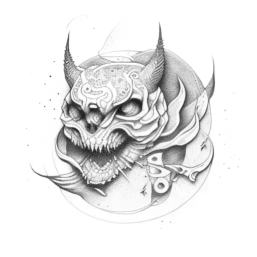 resurrected  tattoo design idea