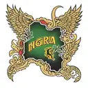 Nigeria Country  tattoo design idea