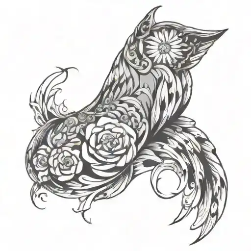 Struggling with loneliness and burnout, seeking change and inner strength. tattoo design idea
